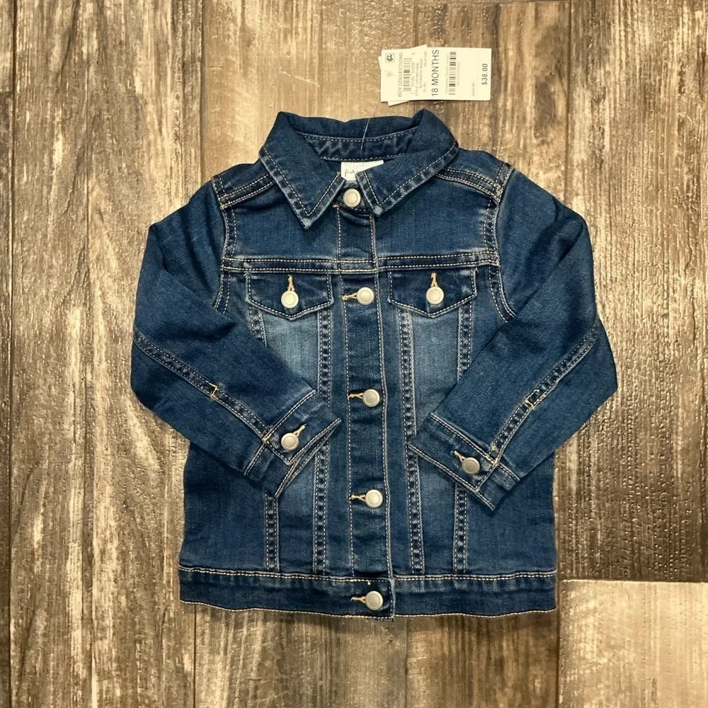 First Impressions Blue Denim Jacket Size 18 months